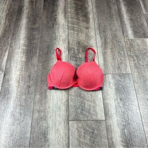 32DD VS Red Sparkle Bra